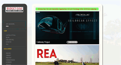 Desktop Screenshot of budgetgolf.se