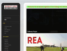 Tablet Screenshot of budgetgolf.se
